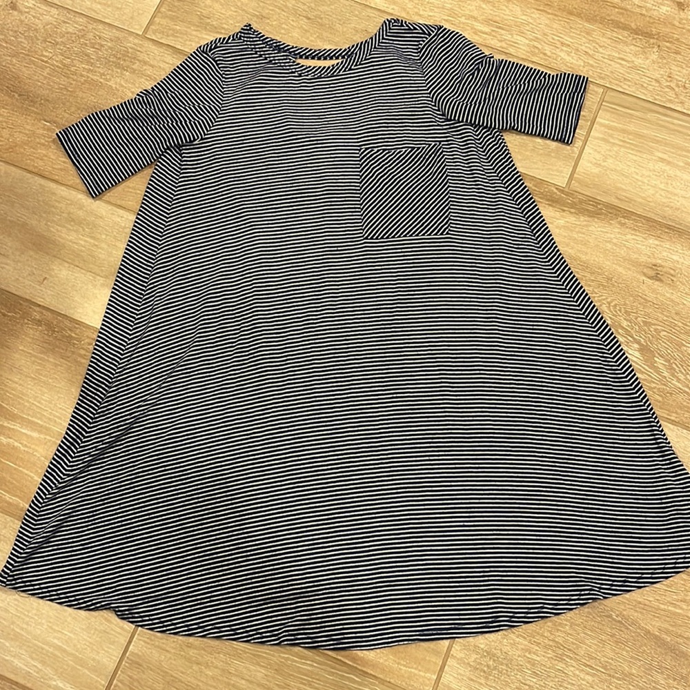 Soprano Striped Tunic XS Oversized